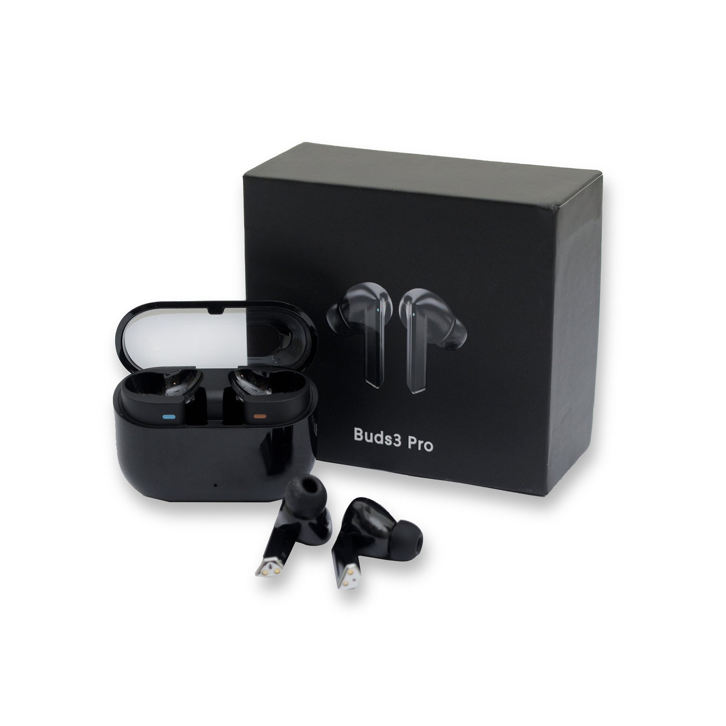 Buds 3 Pro- Black – premium Wireless Earbuds | Noise Reduction | Long Battery Super Bass | Water Resistant | Wireless Charging