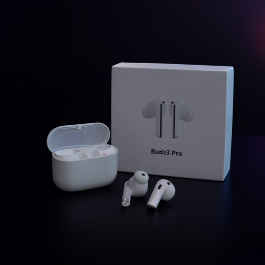 Buds 3 Pro – premium Wireless Earbuds | Noise Reduction | Long Battery Super Bass | Water Resistant | Wireless Charging